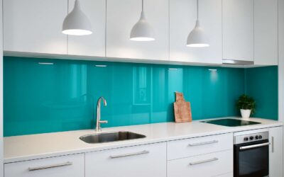 Upgrade your kitchen with tempered glass kitchen backsplash for a sleek, durable look.