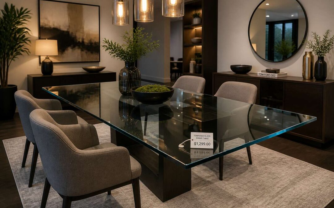 Tempered glass price for dining table doesn’t have to be expensive.