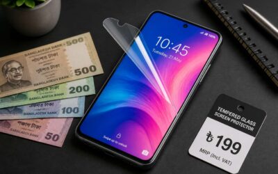 Tempered glass mobile price bd updated for every phone model.