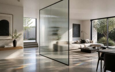 Tempered glass design that transforms modern facades and interiors.